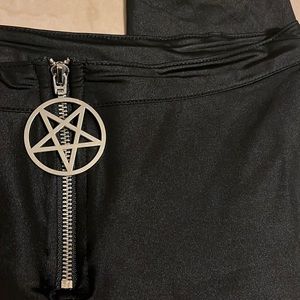 Killstar Black Disco Pant Leggings